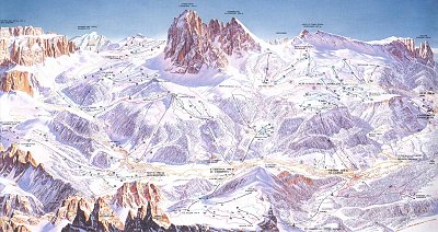 Горнолыжный курорт Kastelruth-Seiser Alm/Castelrotto-Alpe di Si: схема склонов