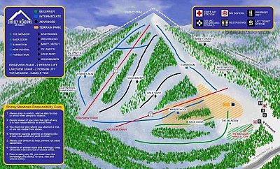 Горнолыжный курорт Alta Sierra: схема склонов