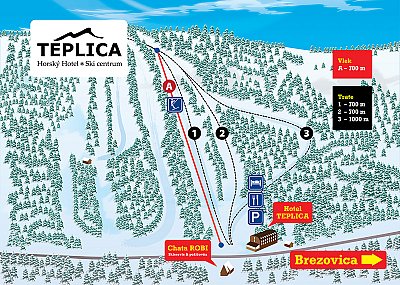 Teplica: схема склонов