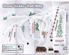 Snow Snake: схема склонов
