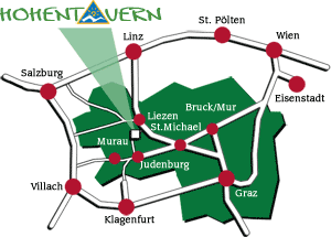 Hohentauern: как добраться