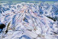 Peyragudes: схема склонов