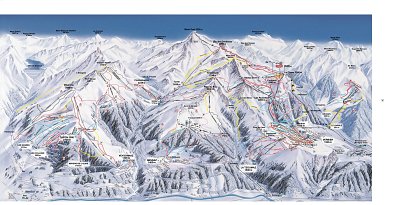 4 Vallées – Verbier / La Tzoumaz / Nendaz / Veysonnaz / Thyon: схема склонов