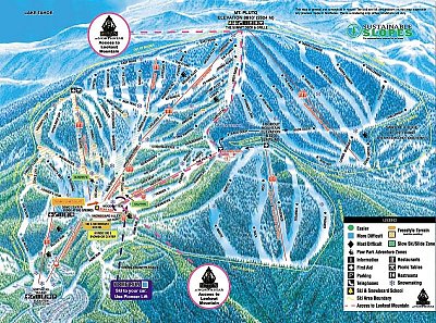 Northstar-at-Tahoe: схема склонов
