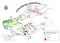 La Motte D`Aveillans - Domaine des Signaraux: схема склонов