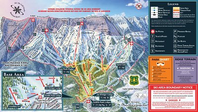 Bridger Bowl: схема склонов