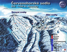 Горнолыжный курорт Cervenohorske Sedio-Sumperk
