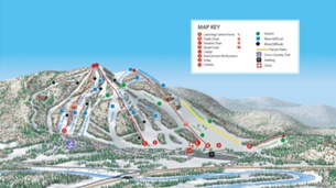 Searchmont: схема склонов