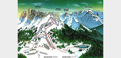 Passy Plaine Joux: схема склонов