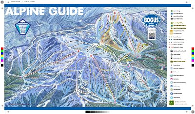 Bogus Basin: схема склонов