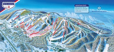 Boyne Mountain: схема склонов