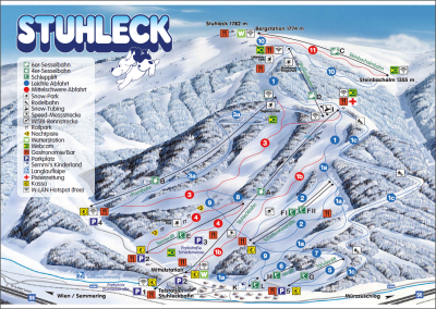 Stuhleck - Semmering: схема склонов