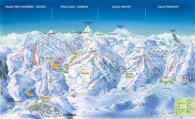 Formigal-Aramon: схема склонов