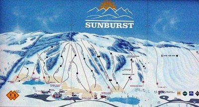Sunburst: схема склонов