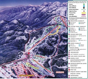 Mount Seymour: схема склонов