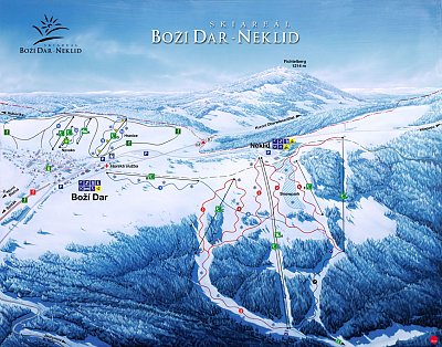 Bozi Dar-Neklid: схема склонов