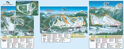 Snoqualmie: схема склонов