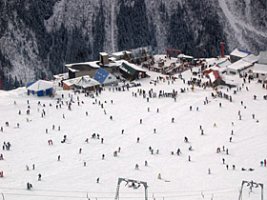 Горнолыжный курорт Домбай