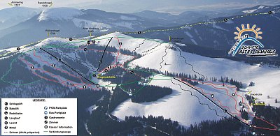 Ski resort Altes Almhaus – Maria Lankowitz: схема склонов