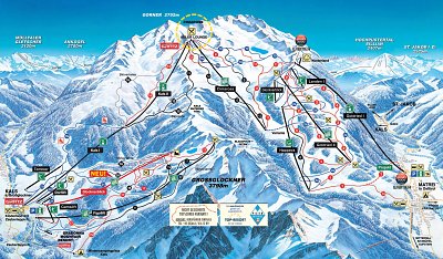 Ski resort Großglockner Resort Kals-Matrei: схема склонов