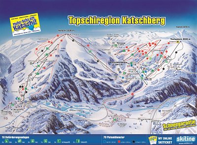 Katschberg: схема склонов