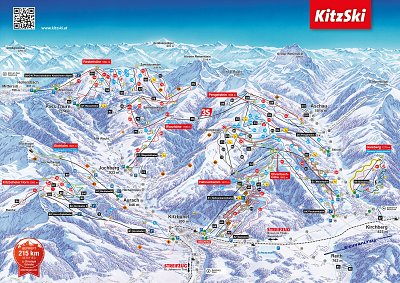 Горнолыжный курорт Kitzbühel/Kirchberg – KitzSki: схема склонов
