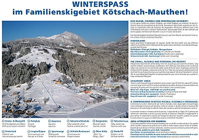 Ski resort Kötschach-Mauthen – Vorhegg: схема склонов
