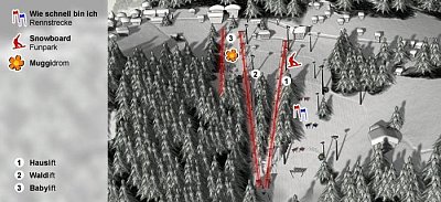 Ski resort Kirchschlag bei Linz: схема склонов