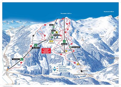 Ski resort Sillian – Thurntaler (Hochpustertal): схема склонов