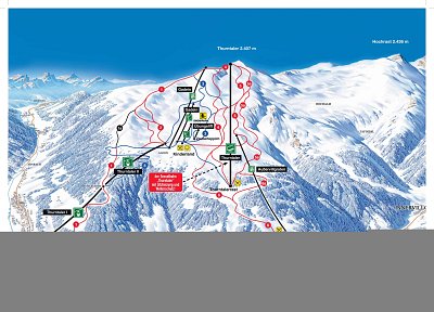 Ski resort Sillian – Thurntaler (Hochpustertal): схема склонов