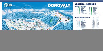 Donovaly: схема склонов