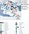 Шантенклёр: схема склонов