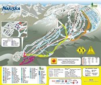 Накиска: схема склонов
