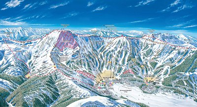 Kirkwood: схема склонов