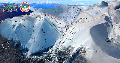 Антилланка: схема склонов