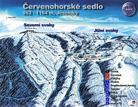 Черноверхогорское-Седло: схема склонов