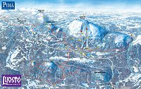 Луосто: схема склонов