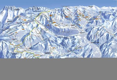 Ski resort L'Essert – Abondance: схема склонов