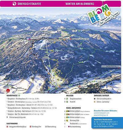 Ski resort Blomberg – Bad Tölz/Wackersberg: схема склонов