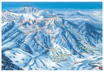 Ski resort Brauneck – Lenggries/Wegscheid: схема склонов