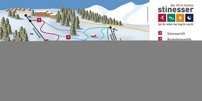 Ski resort Stinesser Lifte – Fischen i. Allgäu: схема склонов