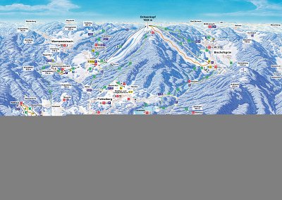 Ski resort Gehrenlift – Bischofsgrün: схема склонов