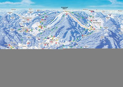 Ski resort Klausenlift – Mehlmeisel: схема склонов