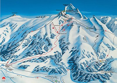 Ski resort Wendelstein – Brannenburg/Osterhofen: схема склонов