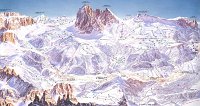 Кастеллотто (Кастельрут): схема склонов