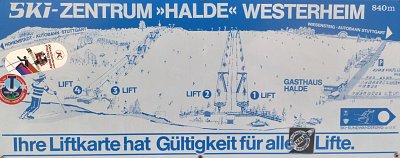 Haldenkopfle Schauinsland: схема склонов