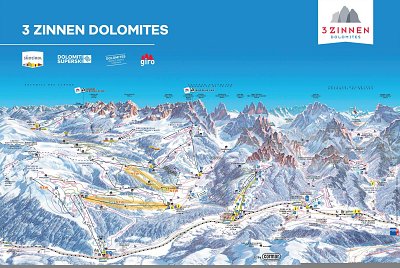 Ski resort Baranci (Haunold) – San Candido (Innichen): схема склонов