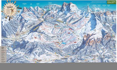 Ski resort Alpe di Siusi (Seiser Alm): схема склонов