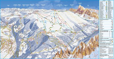 Plose Brixen / Plose Bressano: схема склонов