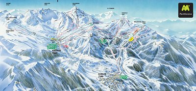 Panticosa: схема склонов